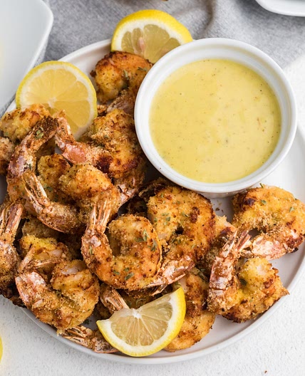 Air Fryer Keto Fried Shrimp