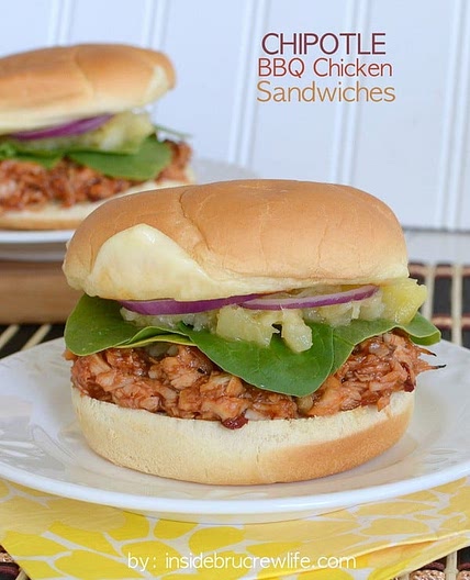 Chipotle BBQ Chicken Sandwiches