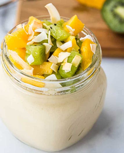Mango Kiwi Breakfast Parfaits