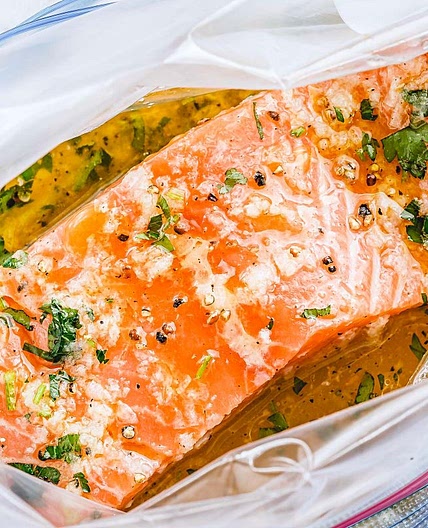 Honey Lemon Garlic Salmon Marinade