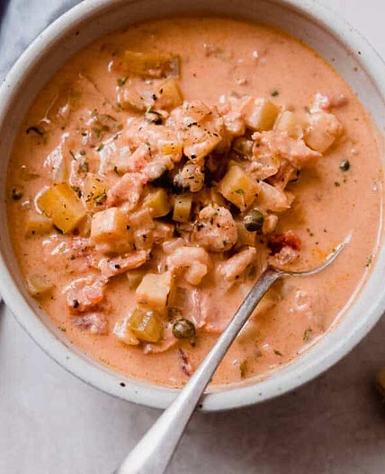 Seattle-Style Smoked Salmon Chowder