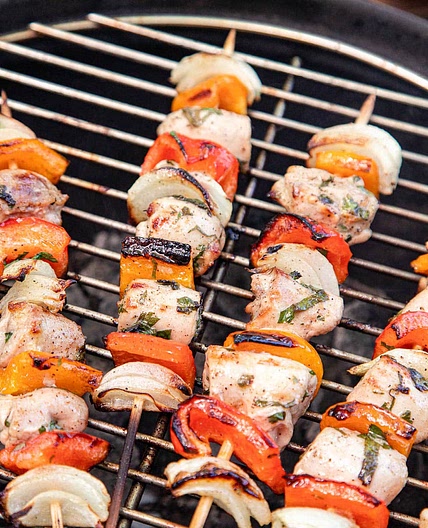 Grilled Chicken Kebobs Recipe