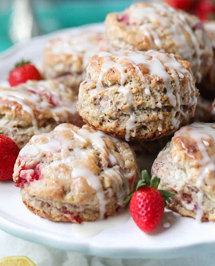Strawberry Biscuits