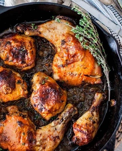 Chicken Stuffed with Root Veggies