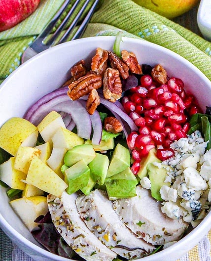 Pear Salad with Gorgonzola Dressing Recipe