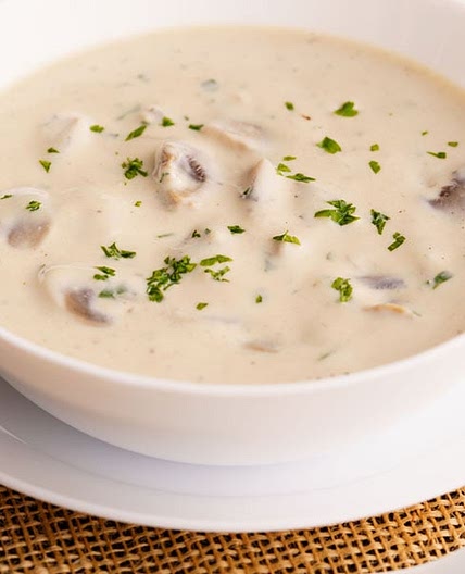 Mushroom Soup Recipe (Cream of Mushroom Soup)