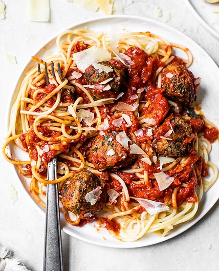 Italian Beef and Spinach Meatballs
