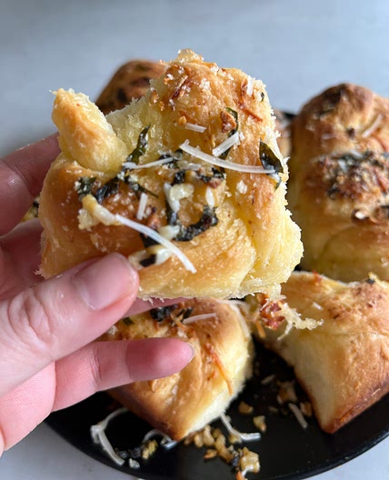 My Easy No-Knead Miso Garlic Knots (Impossibly Fluffy!) — modern asian baking