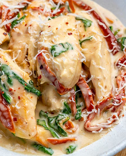 Crockpot or Instant Pot Tuscan Chicken