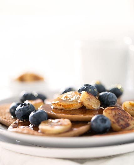 3-Ingredient Vegan GF Pancakes