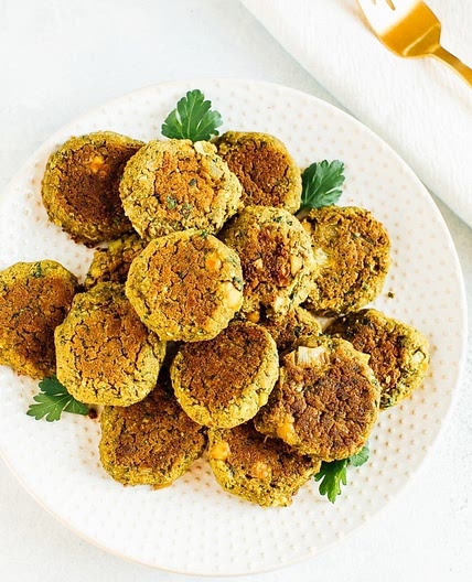 Easy Baked Falafel
