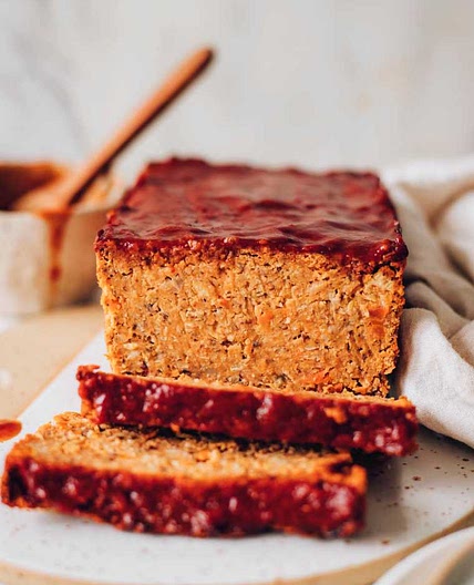 Easy Vegan Chickpea Meatloaf