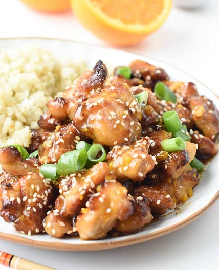 Keto Orange Chicken