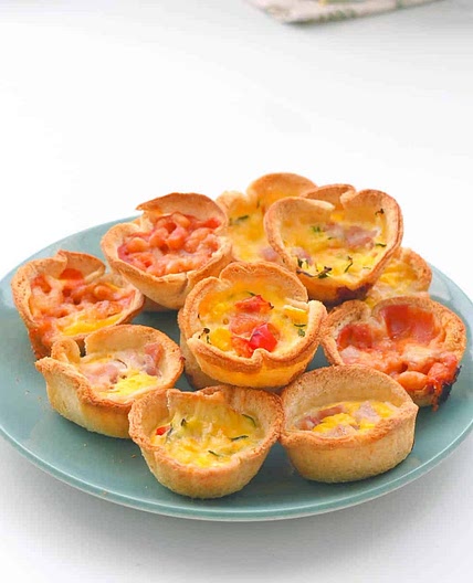 Bread Cases Mini Quiches