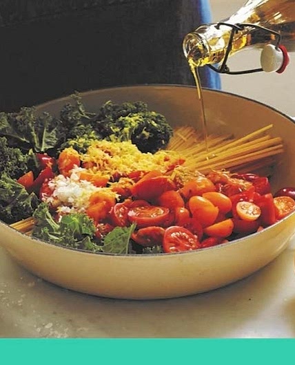 One-pan protein spaghetti