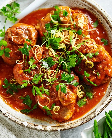 Osso buco with gremolata