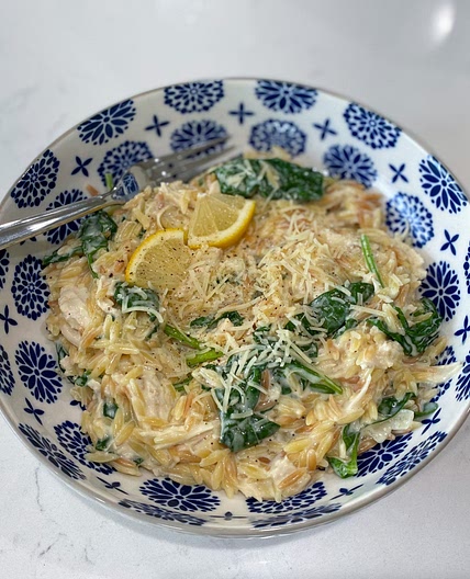 Lemon Chicken Orzo