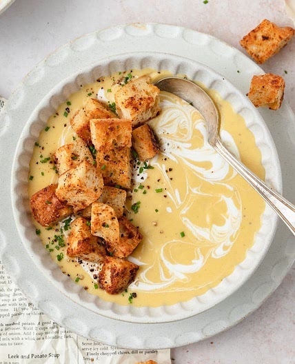 Creamy Potato Leek Soup