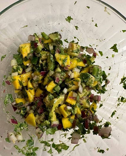 Avocado Mango Salsa