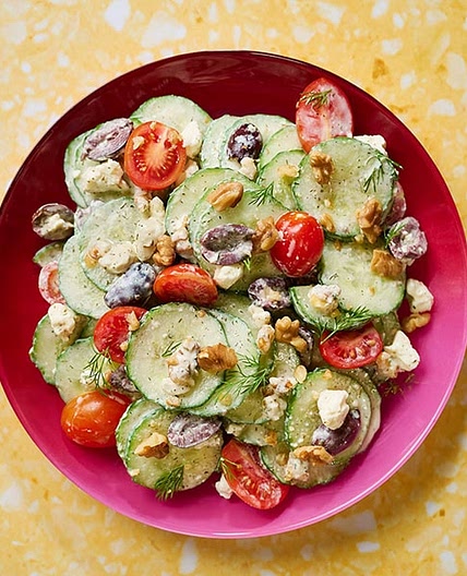 Crunchy Cucumber Dill Salad