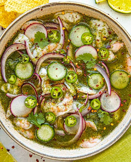 Easy Aguachile Recipe (Mexican Aguachile de Camaron)