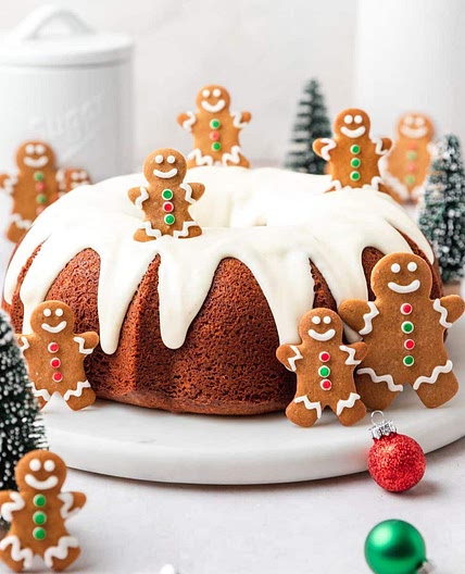 Gingerbread Bundt Cake