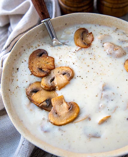 Gluten-Free Cream of Mushroom Soup