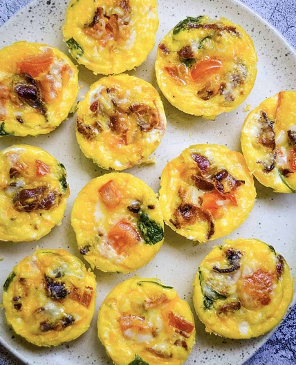 Creamy Greek Yogurt Egg Bites (Muffin Tin Recipe)