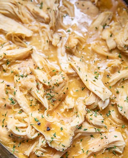 Crockpot Chicken & Gravy