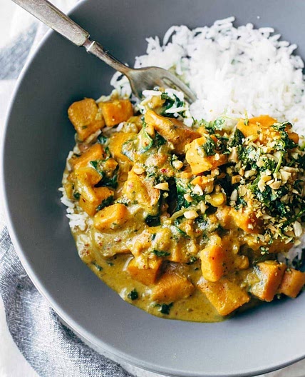 Creamy Thai Sweet Potato Curry