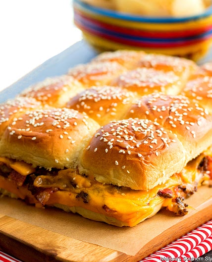 Bacon Cheeseburger Sliders