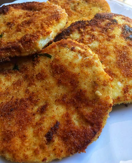 Breaded Eggplant Sicilian Style