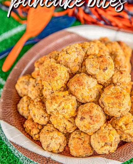 Sausage Pancake Bites