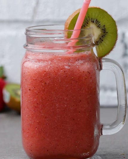 Strawberry-Kiwi Slushie Recipe by Tasty