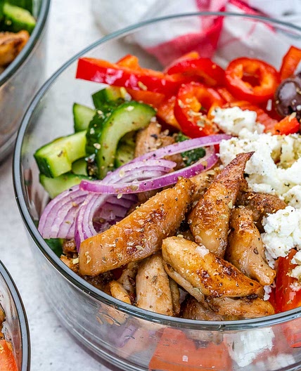 Greek-Inspired Chicken Meal Prep