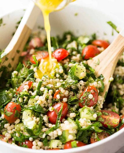Pearl Couscous Salad
