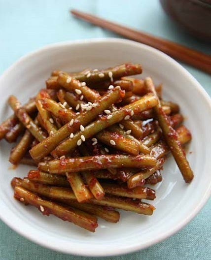 마늘종장아찌 만드는 법