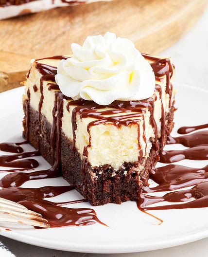 Brownie Bottom Cheesecake