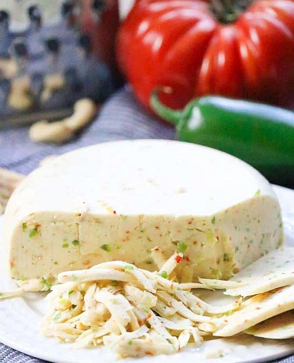 Vegan Pepper Jack Cheese