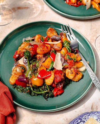 Sheet Pan Gnocchi with Roasted Vegetables