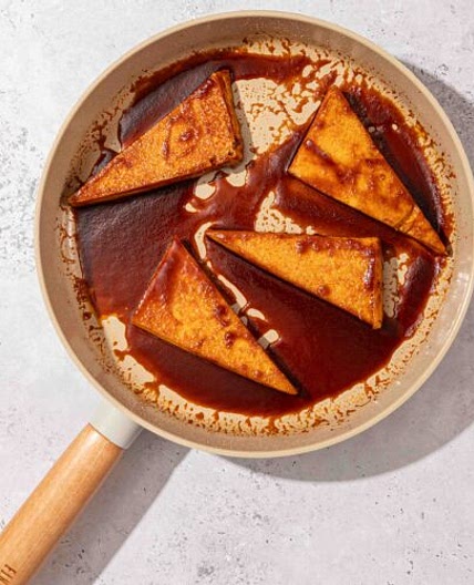Brown Sugar Glazed Tofu Steaks