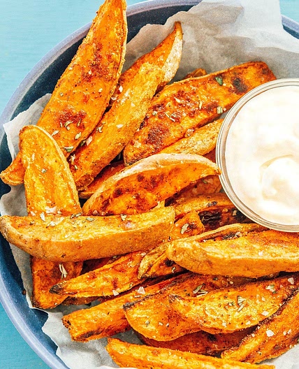 Crispy Oven-Baked Sweet Potato Wedges
