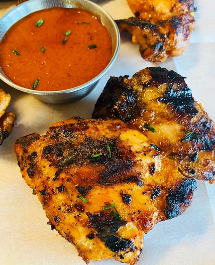 Grilled Sriracha Mayo Chicken