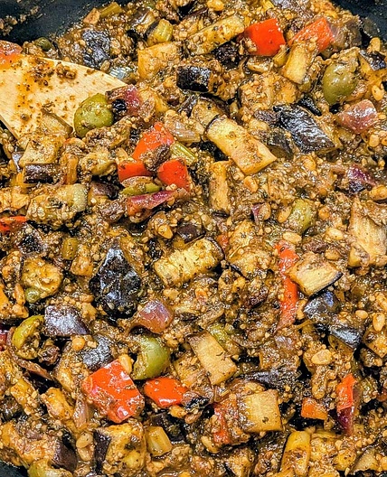 Heavily Modified Sicilian Caponata