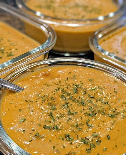 Pureed Roasted Veggie Soup