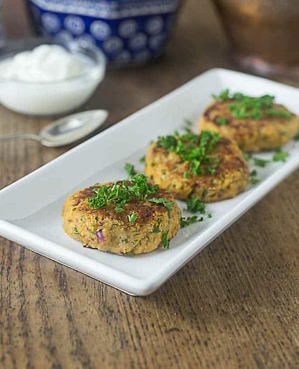Turkish Chickpea Burgers Recipe