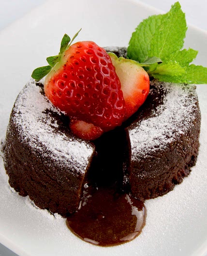 Keto Nutella Lava Cake