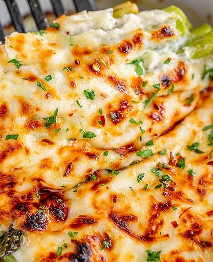 Cheesy Asparagus Casserole