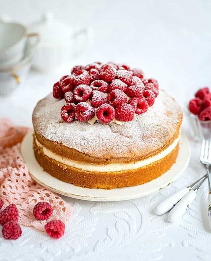 Air Fryer Sponge Cake