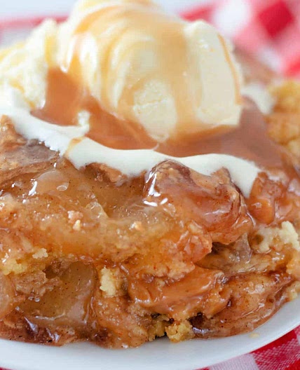 Caramel Apple Dump Cake